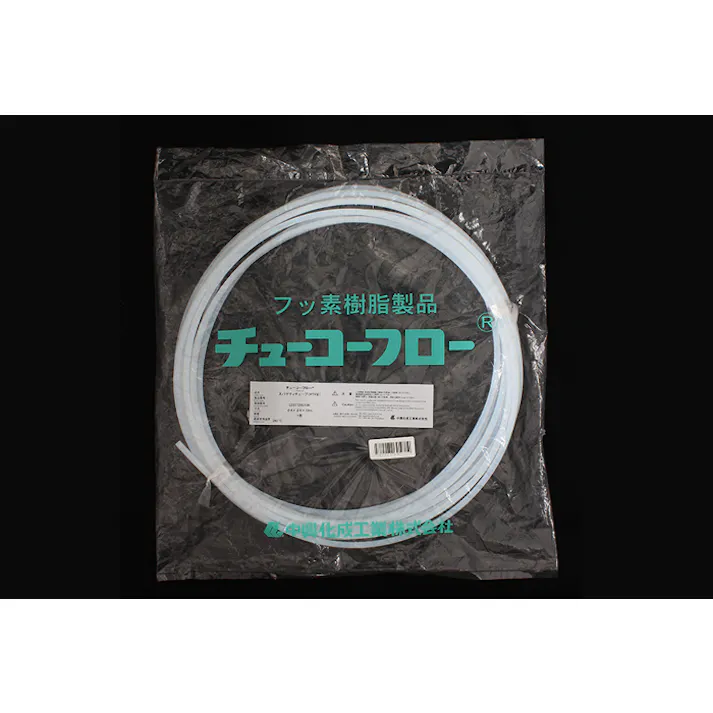 PTFEチューブ 0.5mm×1.5mm 10M巻 チューコーフロー フッ素樹脂 耐薬品性 腐食性流体 102-0290233【別送品】