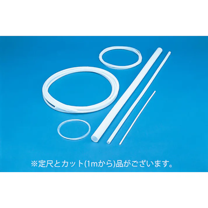 PTFEチューブ 0.5mm×1.5mm 10M巻 チューコーフロー フッ素樹脂 耐薬品性 腐食性流体 102-0290233【別送品】
