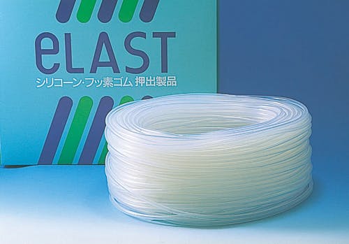 シリコーンチューブ 1.5mm×4mm 100M巻 食品移送用ホース 耐熱耐薬品 送液 102-0430902【別送品】