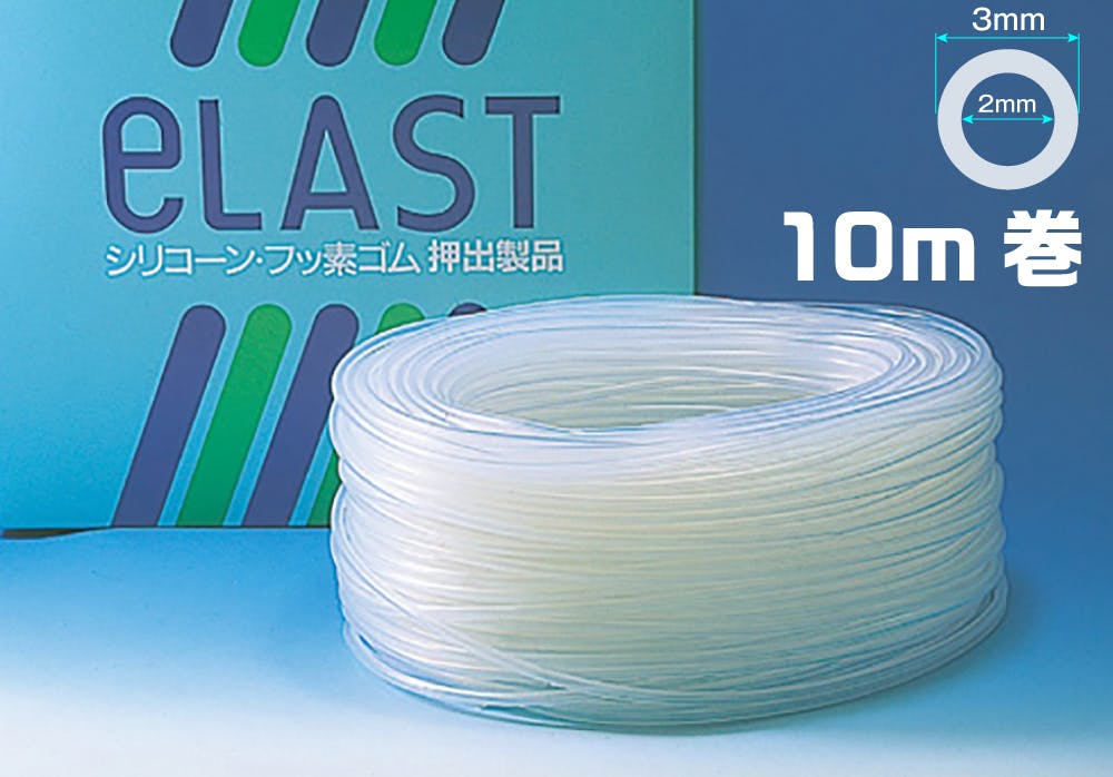 タイガースポリマー シリコーンチューブ 2mm×3mm 10M巻 102-0431005 (CDC) スポイト・ジョーゴ・ビン タイガースポリマー シリコーンチューブ 2mm×3mm 10M巻 102-0431005 (CDC) スポイト・ジョーゴ・ビン