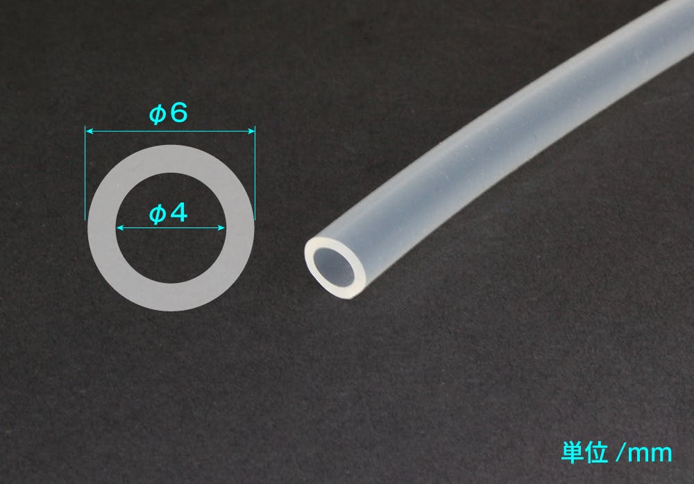 タイガースポリマー フッ素ゴムチューブ16mm×20mm ×7m 02-044-17-07 タイガースポリマー フッ素ゴムチューブ16mm×20mm ×15m 02-044-17-15