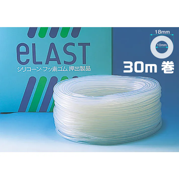タイガースポリマー シリコーンチューブ 10mm×18mm 30M巻 102-0435002(CDC)【別送品】