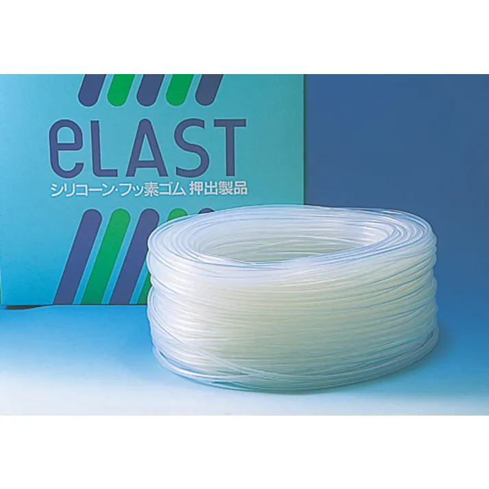 シリコーンチューブ 15mm×20mm 50M巻 食品移送用ホース 耐熱耐薬品 送液 102-0435403【別送品】