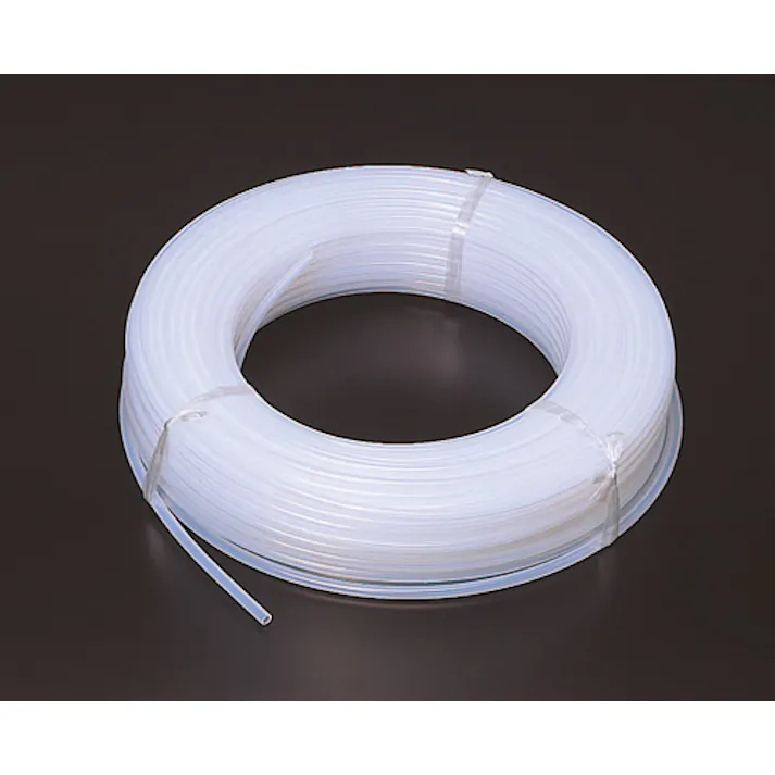 軟質ポリエチレンチューブ 4mm×6mm (100M巻) PE製 ポリ管 軽量 102-13126【別送品】