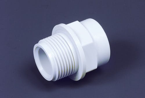 ポリプロピレン継手P・Pブッシング 1PT×3/4PT 配管 チューブ ジョイント 103-14103【別送品】