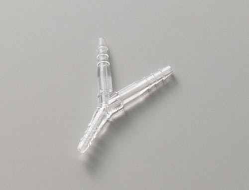 チューブコネクター Y-1.5 TPX 10ヶ入 加圧関係 耐熱性 耐薬品性 103-25109【別送品】