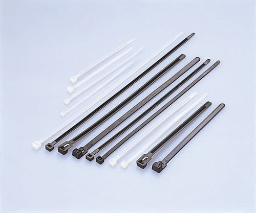 ワンタッチ結束バンド CV-175N (100本入) 結束作業 ナイロン ナチュラル 103-61206【別送品】