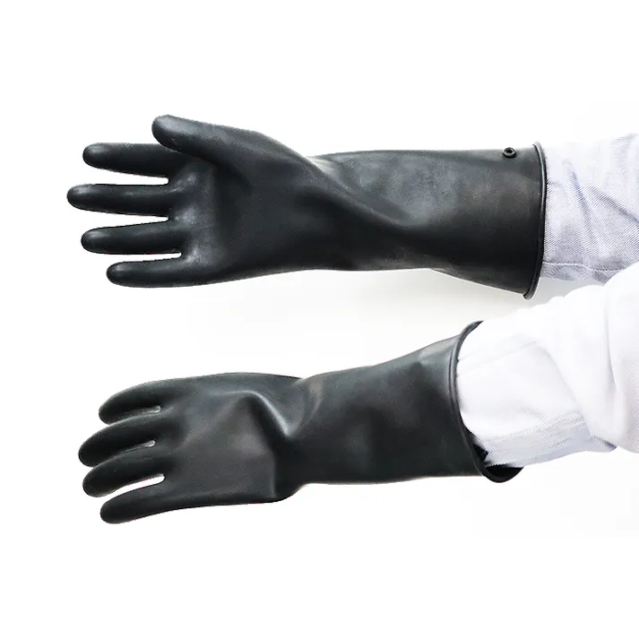 クラウンテックス工業用手袋 前指型 天然ゴム 厚手 ラテックス 104-00601【別送品】