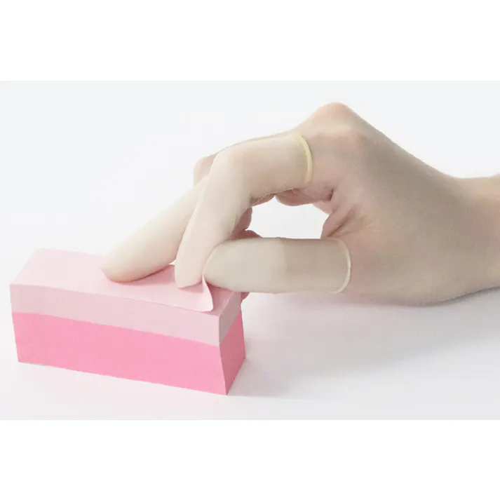 巻指サック 1-A 大(1000ヶ入) 天然ゴム 精密作業用 スベリ止 104-31301【別送品】