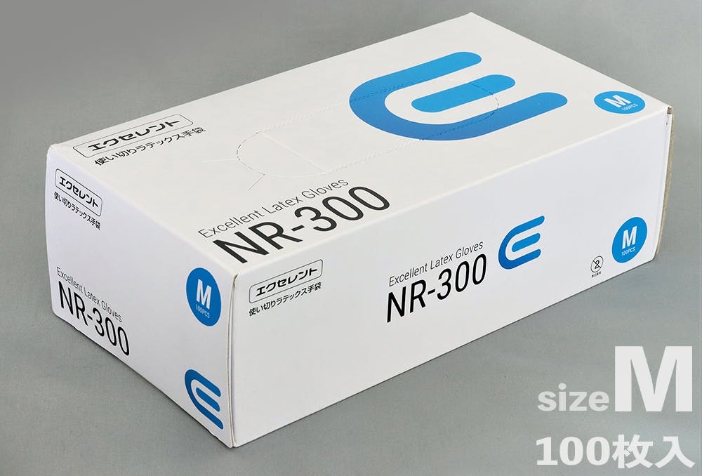 三興化学工業 エクセレント ラテックス手袋 NR-300PF Mサイズ(100枚入) 104-80703 4901835219031 (CDC) スポイト・ジョーゴ・ビン 三興化学工業 エクセレント ラテックス手袋 NR-300PF Mサイズ(100枚入) 104-80703 4901835219031 (CDC) スポイト・ジョーゴ・ビン