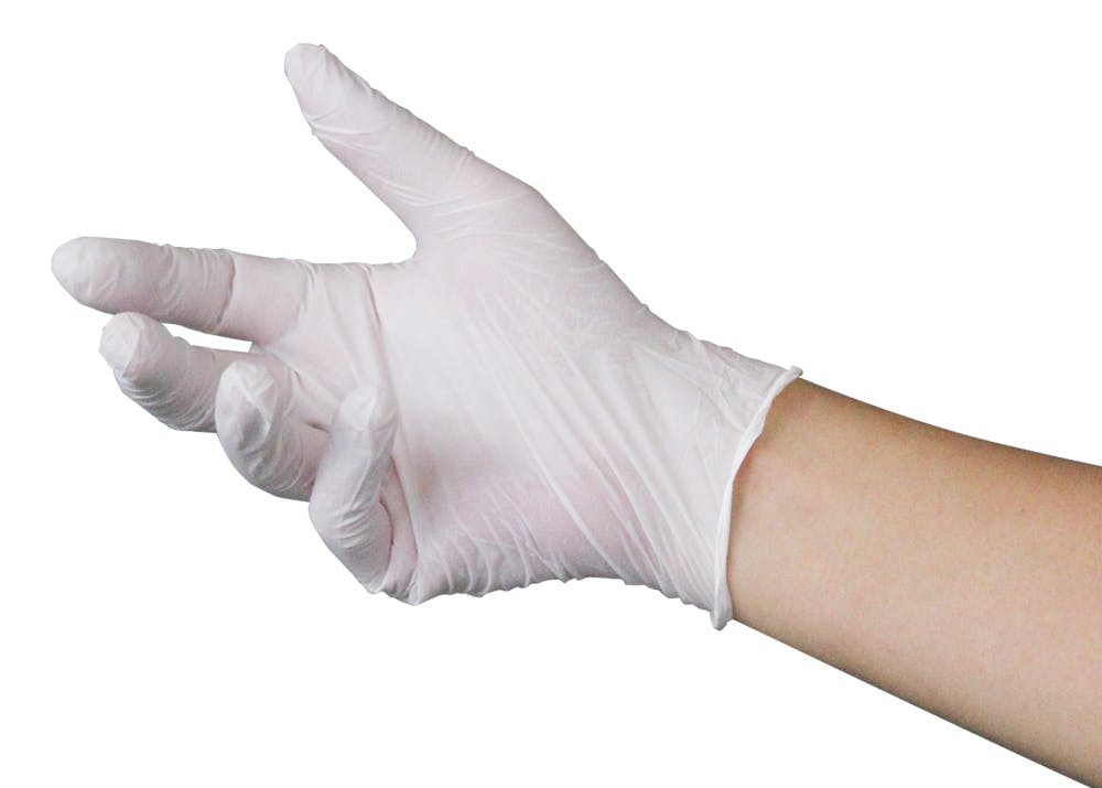 エクセレントニトリル手袋 NBR-2600 (M) 200枚 ラテックスアレルギー