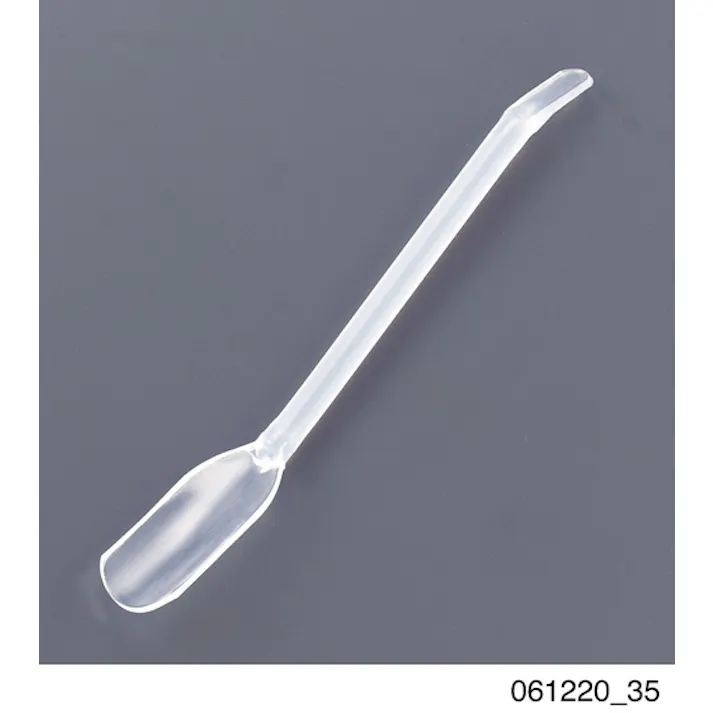 PCTFEスプーン 240mm 耐薬品 耐熱 フッ素樹脂 111-60104【別送品】