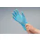 ポリオレフィンつかいきり手袋 No.845 Sサイズ ブルー 100枚 パウダーフリー 介護 左右兼用 304-0013203【別送品】