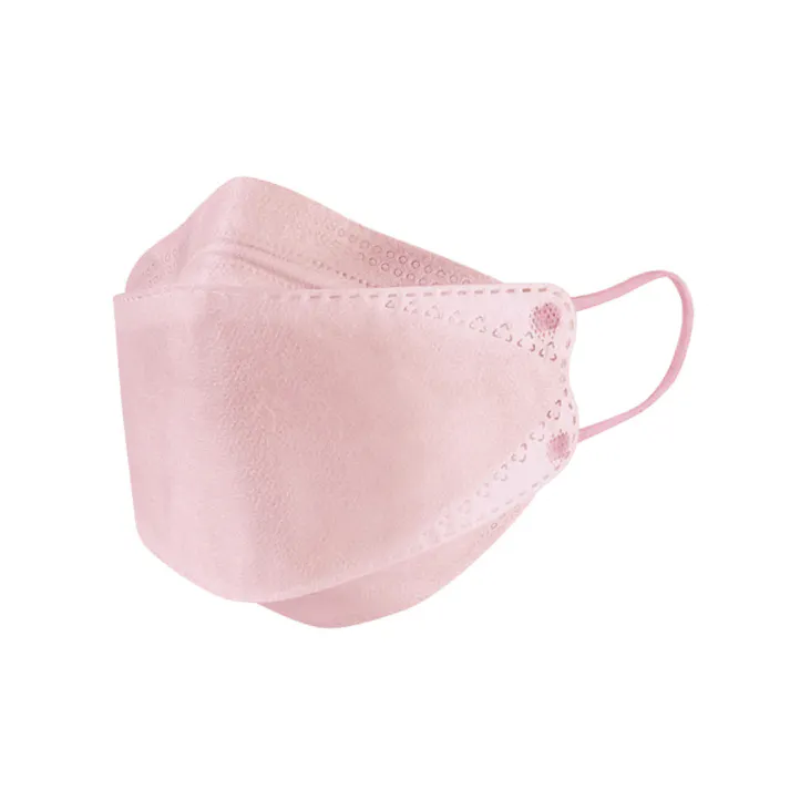 立体型サージカルマスク No.2875-P 40枚入 カラー:ピンク サイズ:フリー 医療用 立体構造 高性能フィルター使用 304-0020351【別送品】