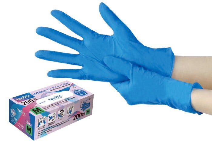 コクゴ teniifit NITRILE M 200枚入 テニフィットニトリル No.1500 104-99602 (CDC) ニトリル手袋 コクゴ teniifit NITRILE M 200枚入 テニフィットニトリル No.1500 104-99602 (CDC) ニトリル手袋