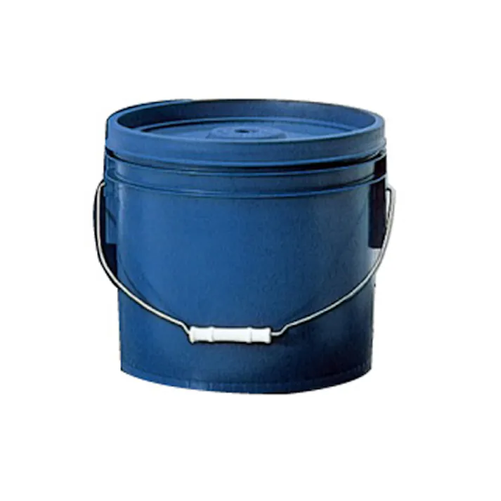 丸型容器 KT-4青 フタ付 101-60102【別送品】