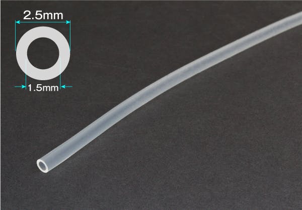 タイガースポリマー シリコーンチューブ 1.5mm×2.5mm カット 102-0430701(CDC) スポイト・ジョーゴ・ビン タイガースポリマー シリコーンチューブ 1.5mm×2.5mm カット 102-0430701(CDC) スポイト・ジョーゴ・ビン