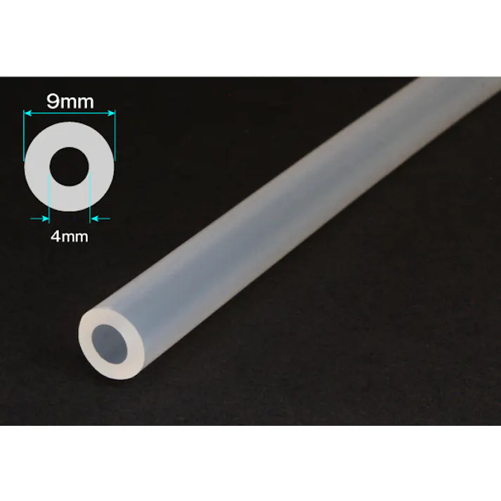 シリコーンチューブ 4mm×9mm カット 102-0432301【別送品】