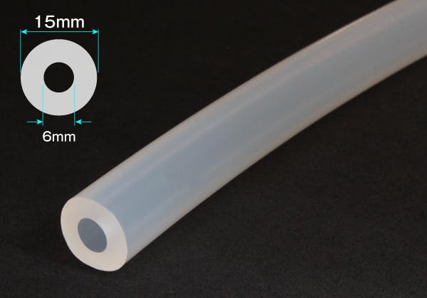タイガースポリマー シリコーンチューブ 6mm×15mm カット 102-0433401(CDC) スポイト・ジョーゴ・ビン タイガースポリマー シリコーンチューブ 6mm×15mm カット 102-0433401(CDC) スポイト・ジョーゴ・ビン