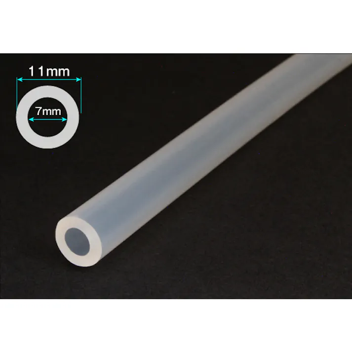 シリコーンチューブ 7mm×11mm カット 102-0433701【別送品】