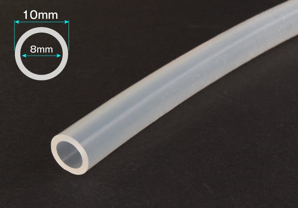 タイガースポリマー シリコーンチューブ 8mm×10mm カット 102-0434001(CDC) スポイト・ジョーゴ・ビン タイガースポリマー シリコーンチューブ 8mm×10mm カット 102-0434001(CDC) スポイト・ジョーゴ・ビン