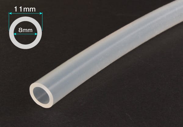 タイガースポリマー シリコーンチューブ 8mm×11mm カット 102-0434101(CDC) スポイト・ジョーゴ・ビン タイガースポリマー シリコーンチューブ 8mm×11mm カット 102-0434101(CDC) スポイト・ジョーゴ・ビン