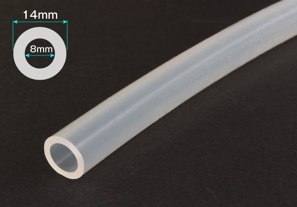 タイガースポリマー シリコーンチューブ 8mm×14mm カット 102-0434301(CDC) スポイト・ジョーゴ・ビン タイガースポリマー シリコーンチューブ 8mm×14mm カット 102-0434301(CDC) スポイト・ジョーゴ・ビン