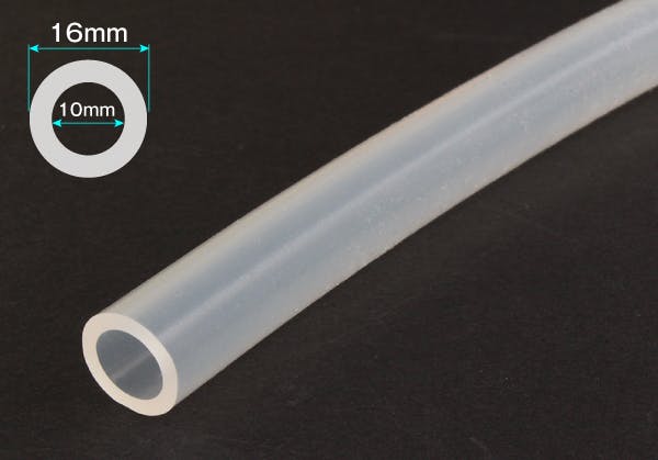 タイガースポリマー シリコーンチューブ 10mm×16mm カット 102-0434901(CDC) スポイト・ジョーゴ・ビン タイガースポリマー シリコーンチューブ 10mm×16mm カット 102-0434901(CDC) スポイト・ジョーゴ・ビン