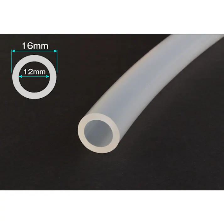 シリコーンチューブ 12mm×16mm カット 102-0435101【別送品】
