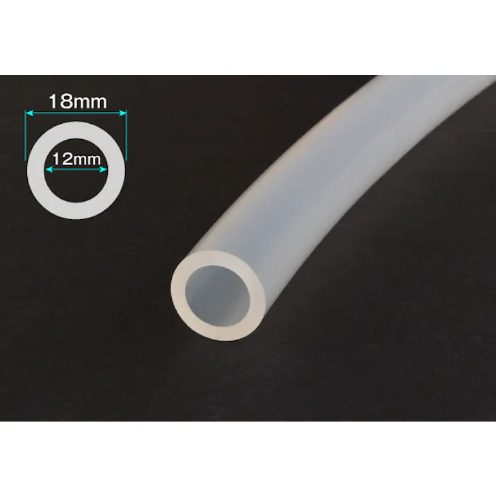 シリコーンチューブ 12mm×18mm カット 102-0435201【別送品】