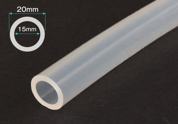 タイガースポリマー シリコーンチューブ 15mm×20mm カット 102-0435401(CDC) スポイト・ジョーゴ・ビン タイガースポリマー シリコーンチューブ 15mm×20mm カット 102-0435401(CDC) スポイト・ジョーゴ・ビン