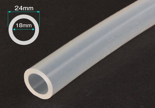 タイガースポリマー シリコーンチューブ 18mm×24mm カット 102-0435501(CDC) スポイト・ジョーゴ・ビン タイガースポリマー シリコーンチューブ 18mm×24mm カット 102-0435501(CDC) スポイト・ジョーゴ・ビン