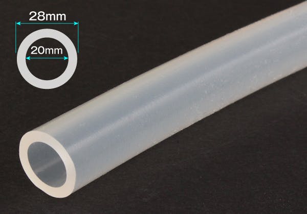 タイガースポリマー シリコーンチューブ 20mm×28mm カット 102-0435701(CDC) スポイト・ジョーゴ・ビン タイガースポリマー シリコーンチューブ 20mm×28mm カット 102-0435701(CDC) スポイト・ジョーゴ・ビン