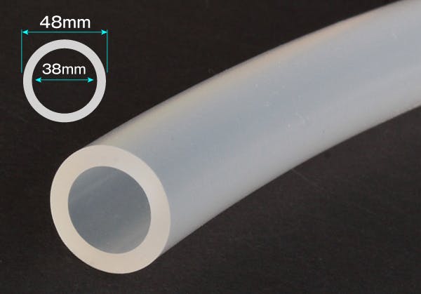 シリコーンチューブ 38mm×48mm カット 102-0436001【別送品】