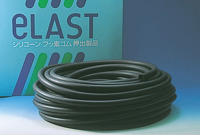 フッ素ゴムチューブ 9mm×12mm 30M巻 102-0441102【別送品】