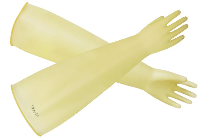 三興化学工業 トウテックス手袋 (ハトメ無し) 104-2430101(CDC) 使い捨て手袋 三興化学工業 トウテックス手袋 (ハトメ無し) 104-2430101(CDC) 使い捨て手袋