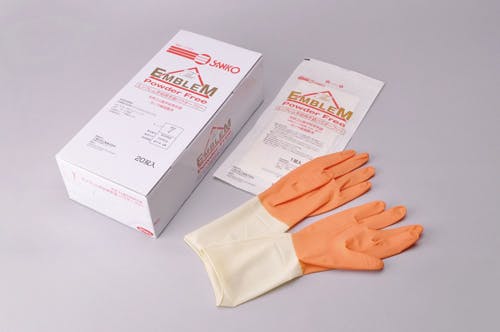三興化学工業 NEWエンブレム手術用手袋PF No.8.0 104-97707(CDC) 使い捨て手袋 三興化学工業 NEWエンブレム手術用手袋PF No.8.0 104-97707(CDC) 使い捨て手袋