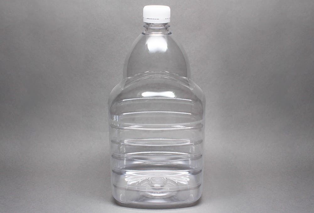 ペットボトル PET4Lリブ付 4000ml 110-14110【別送品】