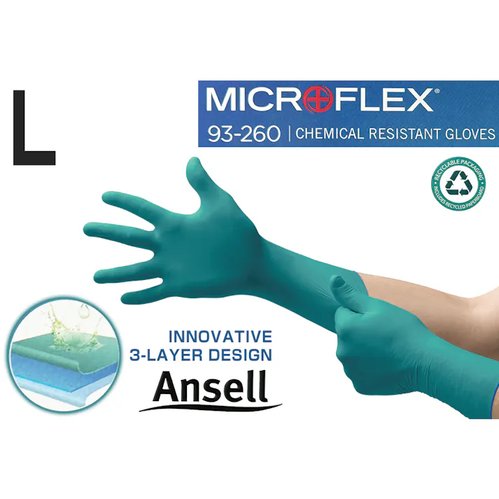 アンセル マイクロフレックス L 50枚入 304-0023748【別送品】