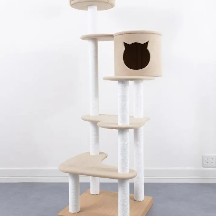 サンコウTHITHIPETキャットタワーAcecoffret ビニロンポール 4582426250215【別送品】