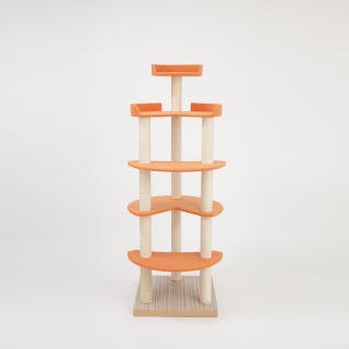 サンコウTHITHIPETキャットタワーLuna 麻ポール 4582426255425 キャットインテリアタワー サンコウTHITHIPETキャットタワーLuna 麻ポール 4582426255425 キャットインテリアタワー