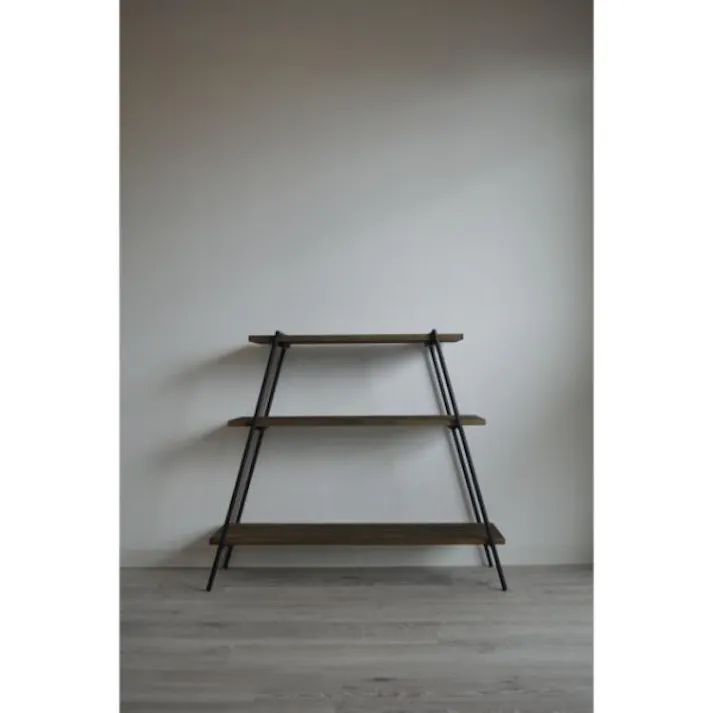 日東 アイアンレッグラック 3段 ダークブラウン(DB) ILR3-DB インテリア 家具 収納 おしゃれ 4580153762445【別送品】