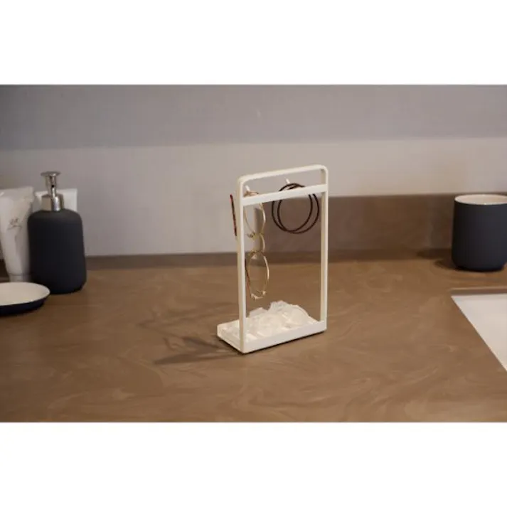 日東 メガネスタンド(ドライトレイ付) ホワイト(WH) GS-WH インテリア 家具 収納 おしゃれ 4580153763244【別送品】