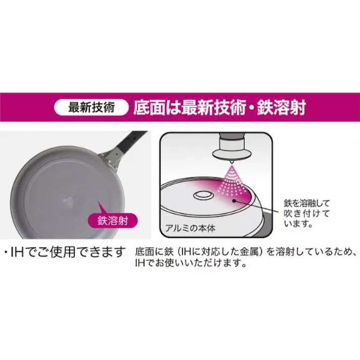 ウルシヤマ金属 マジェスターIH ディープフライパン 22cm IH・ガス火対応 MJS-D22 キッチン 台所 調理 フライパン 鍋 4971142204945【別送品】