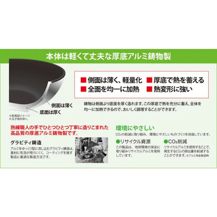 ウルシヤマ金属 リステア・スリー 玉子焼 19×13.5cm ガス火用 LTT-E19-13.5 キッチン 台所 調理 フライパン 鍋 4971142205294【別送品】