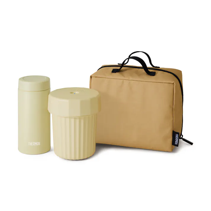 サーモス ヌードルコンテナー ベージュ ランチ 電子レンジ対応 JEC-1000 BE THERMOS キッチン 調理 台所 4562344392006【別送品】