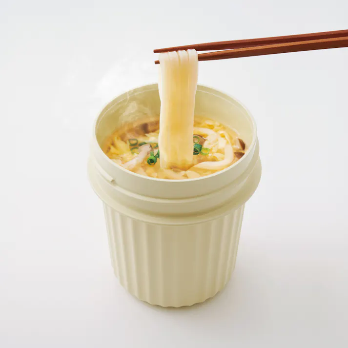 サーモス ヌードルコンテナー ベージュ ランチ 電子レンジ対応 JEC-1000 BE THERMOS キッチン 調理 台所 4562344392006【別送品】