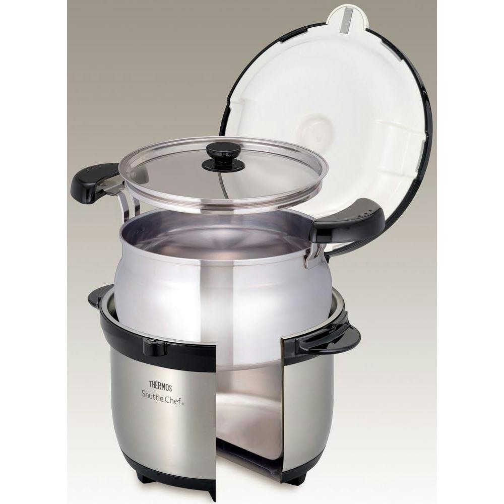 サーモス 真空保温調理器 シャトルシェフ3.0L KPA-3000 Amazon｜THERMOS 真空保温調理器 シャトルシェフ 3.0L クリア