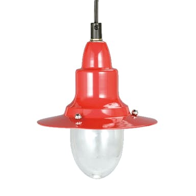 DULTON ダルトン ペンダント ランプ レッド PENDANT LAMP W/GLASS RED 4997337009324【別送品】