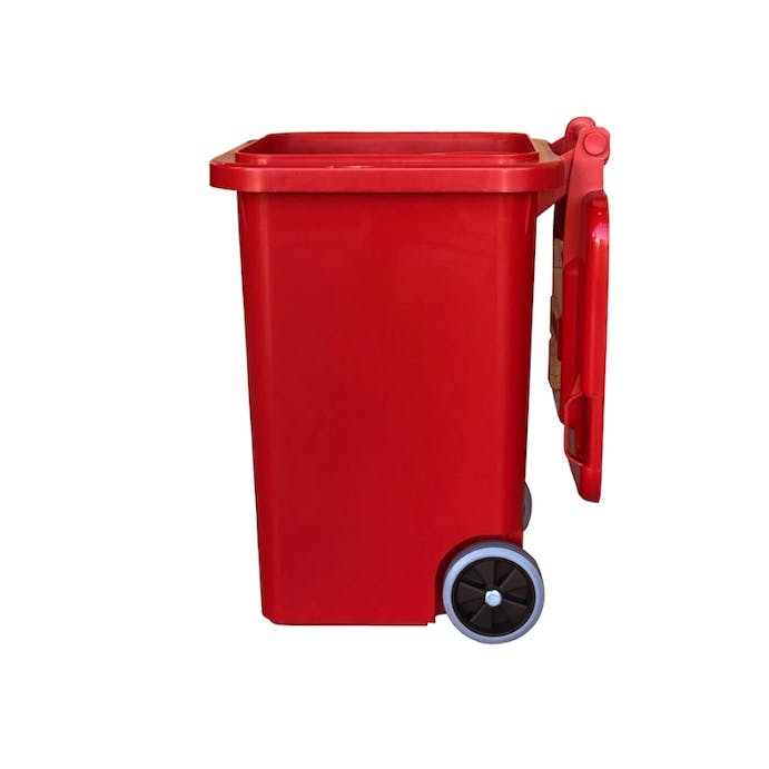 DULTON ダルトン プラスチック トラッシュカン 45リットル レッド PLASTIC TRASH CAN RED 4997337014625【別送品】